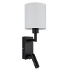 Zamora Applique murale Luminaires Globo Lighting Noir, 1 lumière