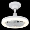Lidea Ventilateur de plafond lumineux Luminaires Globo Lighting LED Blanc, 1 lumière, Télécommandes