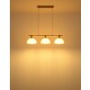 Selma Suspension Luminaires Globo Lighting Sable, 3 lumières