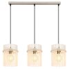 Gorley Suspension Luminaires Globo Lighting Sable, 3 lumières