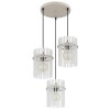 Gorley Suspension Luminaires Globo Lighting Sable, 3 lumières