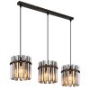 Daren Suspension Luminaires Globo Lighting Noir, 3 lumières