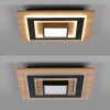TOLA Plafonnier Luminaires Leuchten Direkt LED Brun, Noir, 2 lumières