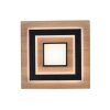 TOLA Plafonnier Luminaires Leuchten Direkt LED Brun, Noir, 2 lumières