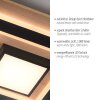 TOLA Plafonnier Luminaires Leuchten Direkt LED Brun, Noir, 2 lumières