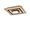 TOLA Plafonnier Luminaires Leuchten Direkt LED Brun, Noir, 2 lumières