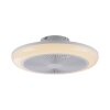 mit Ventilateur de plafond lumineux Luminaires Leuchten Direkt LED Blanc, 1 lumière, Télécommandes