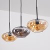 Mertola Suspension, Suspension Noir, 3 lumières