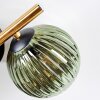 Chehalis Plafonnier, Boule lumineuse Or, Noir, 3 lumières