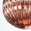 Chehalis Plafonnier, Boule lumineuse Or, Noir, 3 lumières