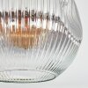 Ripoll Plafonnier, Boule lumineuse Clair, Fumé, 1 lumière