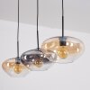 Mertola Suspension, Suspension Noir, 3 lumières