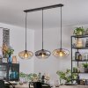 Mertola Suspension, Suspension Noir, 3 lumières