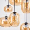 Apedo Suspension, Suspension Ambre, 6 lumières