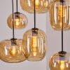 Apedo Suspension, Suspension Ambre, 6 lumières