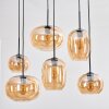 Apedo Suspension, Suspension Ambre, 6 lumières