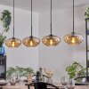 Mertola Suspension, Suspension Ambre, 4 lumières
