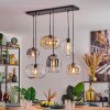Apedo Suspension, Boule lumineuse, Suspension Ambre, Clair, Fumé, 6 lumières