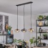 Mertola Suspension, Suspension Ambre, Clair, Fumé, 3 lumières