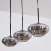 Mertola Suspension, Suspension Fumé, 3 lumières