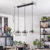 Mertola Suspension, Suspension Clair, Fumé, 3 lumières
