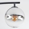 Gastor Plafonnier, Boule lumineuse Ambre, Clair, Fumé, 4 lumières
