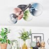 Chehalis Plafonnier, Boule lumineuse Bleu, Vert, Clair, Cuivré, 4 lumières