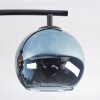 Koyoto Plafonnier, Boule lumineuse Bleu, Or, Vert, Cuivré, 4 lumières