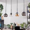 Koyoto Suspension, Boule lumineuse, Suspension Ambre, Clair, Fumé, 4 lumières