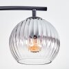 Koyoto Plafonnier, Boule lumineuse Clair, Fumé, 4 lumières