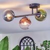 Chehalis Plafonnier, Boule lumineuse Bleu, Vert, Clair, Cuivré, 3 lumières