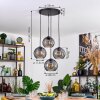Koyoto Suspension, Boule lumineuse, Suspension Fumé, 4 lumières