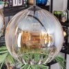 Koyoto Suspension, Boule lumineuse, Suspension Ambre, Clair, 4 lumières