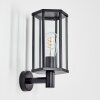 Monfanim Lampe murale d´extérieur, Applique murale Noir, 1 lumière