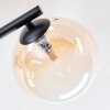 Chehalis Plafonnier, Boule lumineuse Ambre, Clair, Fumé, 3 lumières