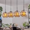 Koyoto Suspension, Boule lumineuse, Suspension Ambre, 4 lumières