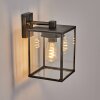Gramilla Lampe murale d´extérieur, Applique murale Noir, Argenté, 1 lumière