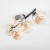 Chehalis Plafonnier, Boule lumineuse Ambre, 5 lumières