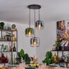 Lauden Suspension, Suspension Bleu, Vert, Clair, Fumé, 3 lumières