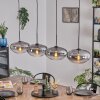 Mertola Suspension, Suspension Clair, Fumé, 4 lumières