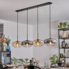 Mertola Suspension, Suspension Ambre, Clair, Fumé, 4 lumières