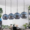 Koyoto Suspension, Boule lumineuse, Suspension Bleu, 4 lumières