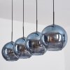 Koyoto Suspension, Boule lumineuse, Suspension Bleu, 4 lumières