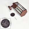 Monfanim Lampe murale d´extérieur, Applique murale Rouille, 1 lumière