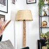 Sabadim Lampadaire Écru, Noir, 1 lumière