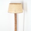 Sabadim Lampadaire Écru, Noir, 1 lumière