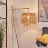 Cavaca Lampadaire Écru, Blanc, 1 lumière