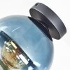 Koyoto Plafonnier, Boule lumineuse 20 cm Bleu, Clair, 1 lumière