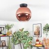 Koyoto Plafonnier, Boule lumineuse Cuivré, 1 lumière