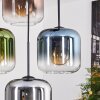 Lauden Suspension, Boule lumineuse, Suspension Bleu, Vert, Clair, Cuivré, Fumé, 4 lumières